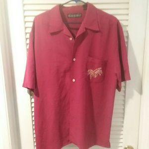Aloha mens L shirt by Havanera Shirt Co.